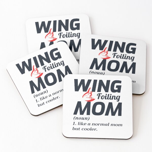 Item preview, Wing Foiling Hydrofoil Surfing Mom Mother designed and sold by CuteDesigns1.