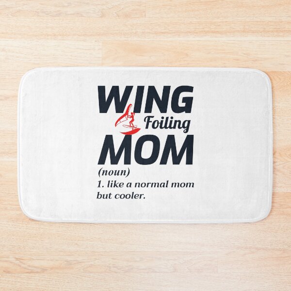 Item preview, Wing Foiling Hydrofoil Surfing Mom Mother designed and sold by CuteDesigns1.