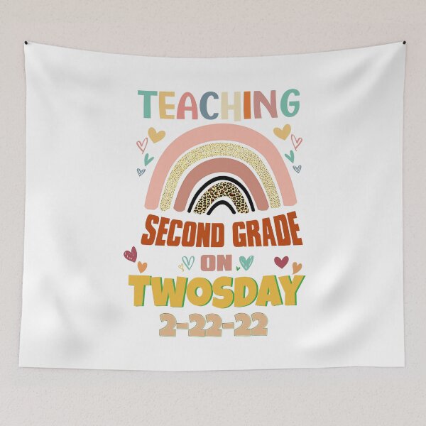 Item preview, Teaching 2nd Grade On Twosday 2-2-2022 Tuesday - Happy Twosday Tee Design Gift Idea For Teachers  designed and sold by Prince - Bestseller ★★★★★.