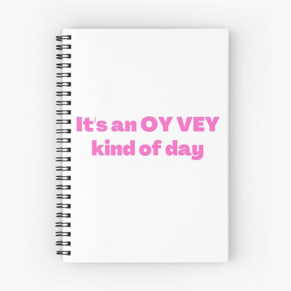 Item preview, Oy Vey Funny Yiddish Saying Pink designed and sold by NJGDesigns.