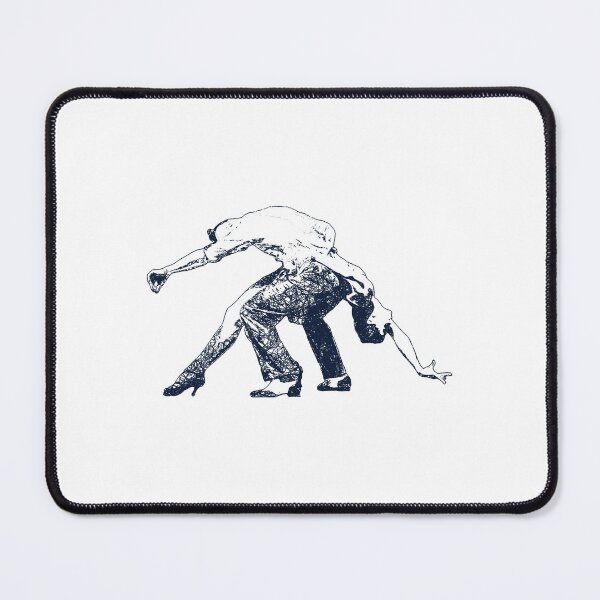 Item preview, Dance couple 7 - Blue ink designed and sold by WietskeWelten.