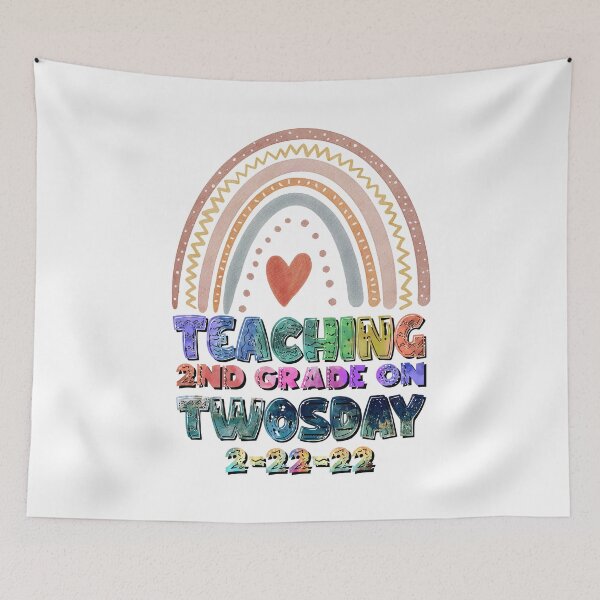 Item preview, Teaching 2nd Grade On Twosday 2-2-2022 Tuesday - Happy Twosday Tee Design Gift Idea For Teachers  designed and sold by Prince - Bestseller ★★★★★.