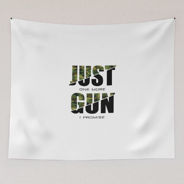 Item preview, Just One More Gun I Promise Enthusiast Gun Military Firearm Pistol designed and sold by 9un5.