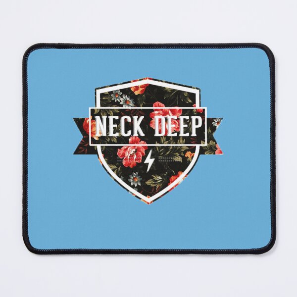 Item preview, Neck Deep Floral Logo Classic T-Shirt designed and sold by NuluferArslan.