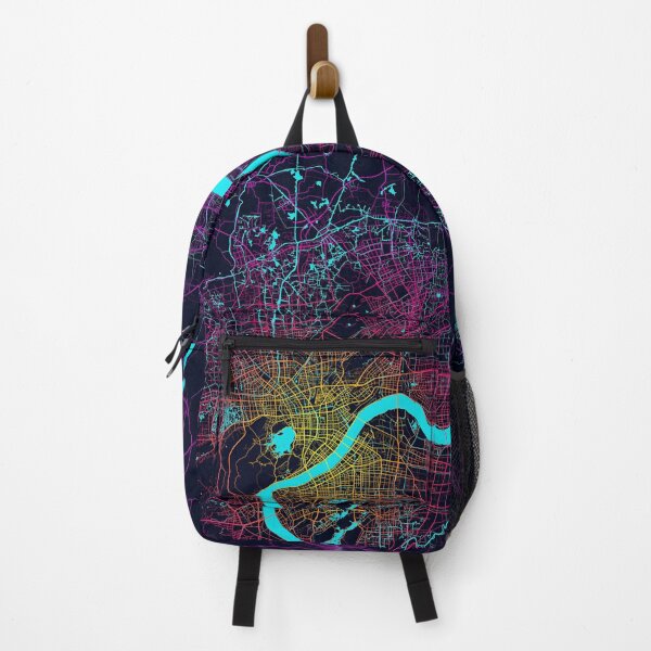 Item preview, Hangzhou City Map of Zhejiang, China - Neon designed and sold by deMAP.