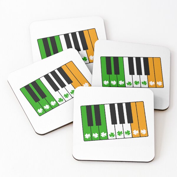 Artikelvorschau, St. Patrick's Day, Pianist, irische Flagge entworfen und verkauft von doodlerob.