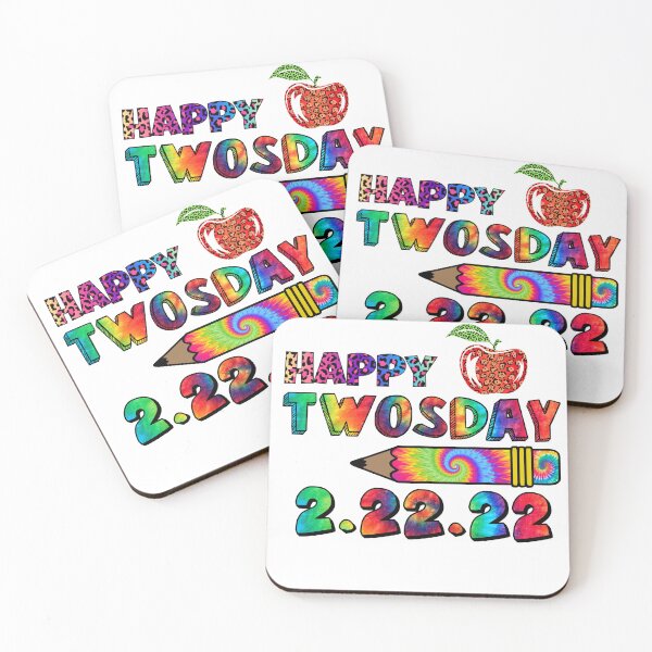 Aperçu de l'œuvre Meilleur Twosday Ever 2-2-2022 Tuesday - Idée cadeau Happy Twosday Tee Design pour les enseignants créée et vendue par Prince - Bestseller ★★★★★.