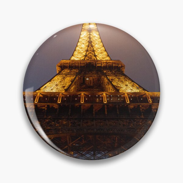 Item preview, Bright Eiffel Tower at night designed and sold by PicHuang.