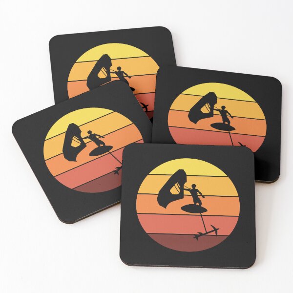 Item preview, Wing Foiling Hydrofoil Surfing Water Sports Vintage Retro  designed and sold by CuteDesigns1.