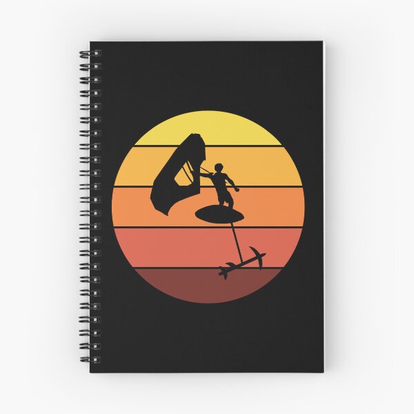 Item preview, Wing Foiling Hydrofoil Surfing Water Sports Vintage Retro  designed and sold by CuteDesigns1.