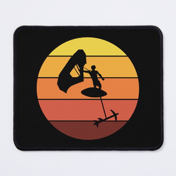 Item preview, Wing Foiling Hydrofoil Surfing Water Sports Vintage Retro  designed and sold by CuteDesigns1.