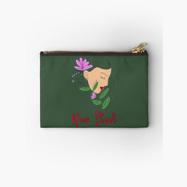 Item preview, New Start, Draw, One Line, With Roses and a Beautiful Girl's Face. designed and sold by ZEGO-Pixel.