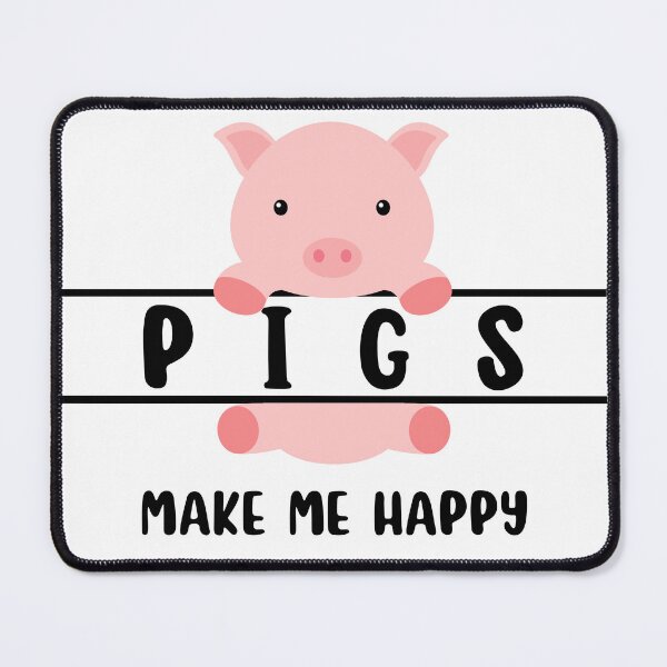 Item preview, Pigs Make Me Happy designed and sold by AngelikaC04.