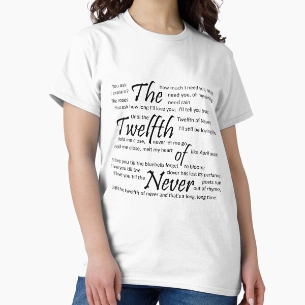 Item preview, The Twelfth of Never designed and sold by Jenn Graham.