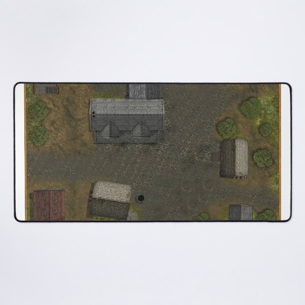 Item preview, Village Design 001 Battle Mat for Table Top Gaming Miniatures RPGs designed and sold by Paul David Wilson.