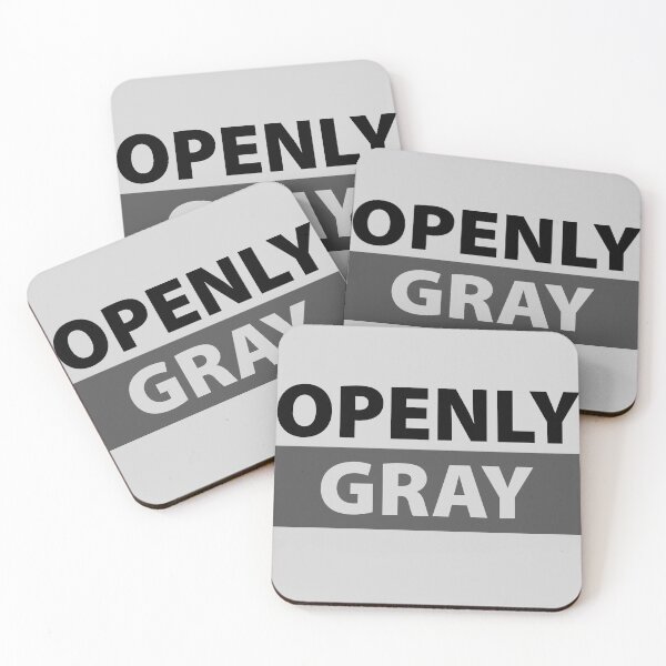 Item preview, OPENLY GRAY ASEXUAL DEMISXUAL designed and sold by DESIGNNATS.