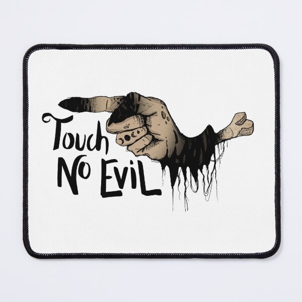 Item preview, Touch No Evil illustration designed and sold by Avara-Creative.
