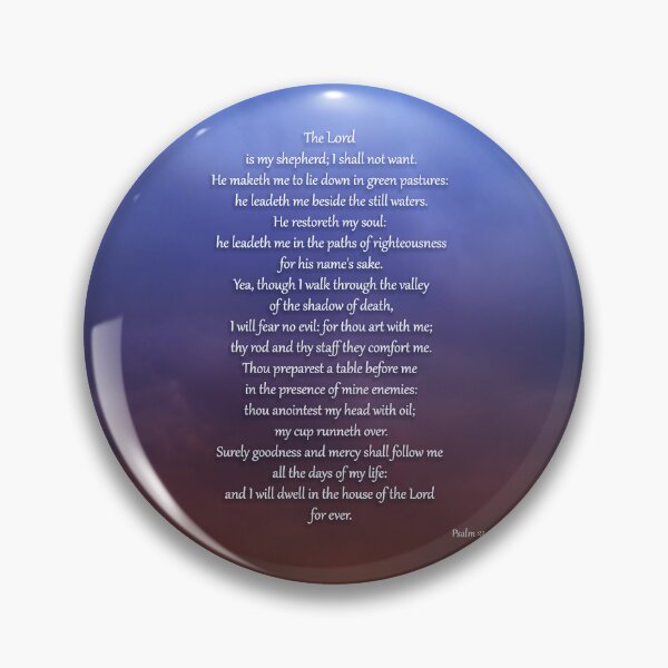Item preview, Psalm 23 designed and sold by Kathy Weaver.