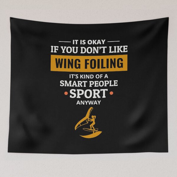 Item preview, Wing Foiling Hydrofoil Surfing Water Sports designed and sold by CuteDesigns1.