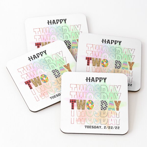 Aperçu de l'œuvre Meilleur Twosday Ever 2-2-2022 Tuesday - Idée cadeau Happy Twosday Tee Design pour les enseignants créée et vendue par Prince - Bestseller ★★★★★.