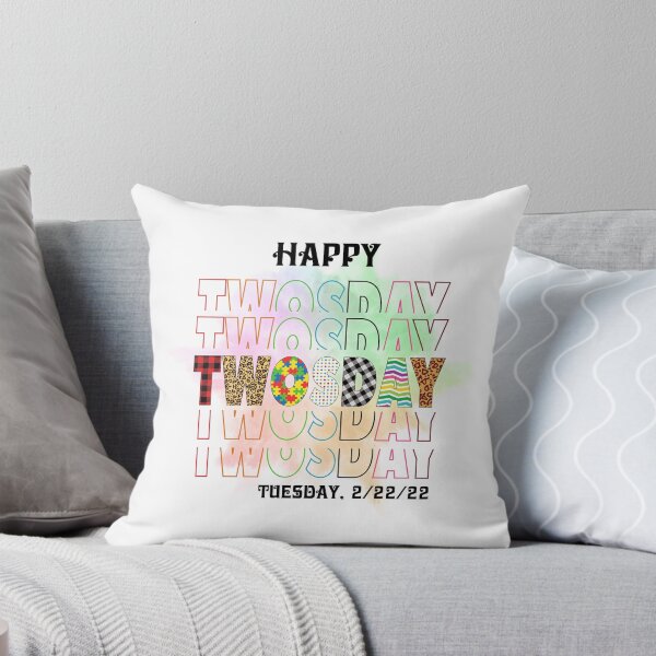 Aperçu de l'œuvre Meilleur Twosday Ever 2-2-2022 Tuesday - Idée cadeau Happy Twosday Tee Design pour les enseignants créée et vendue par Prince - Bestseller ★★★★★.