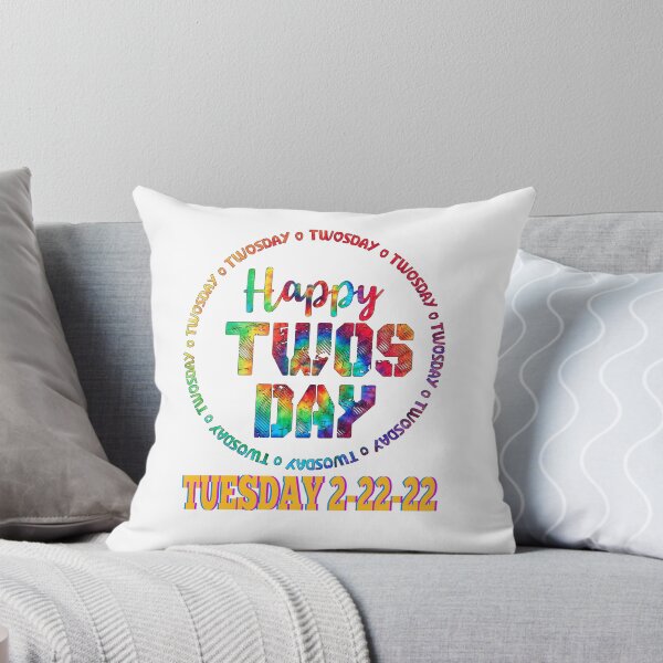 Aperçu de l'œuvre Meilleur Twosday Ever 2-2-2022 Tuesday - Idée cadeau Happy Twosday Tee Design pour les enseignants créée et vendue par Prince - Bestseller ★★★★★.