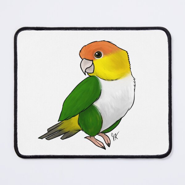 Item preview, Caique Green-Thighed Parrot designed and sold by Jennifer Stolzer.