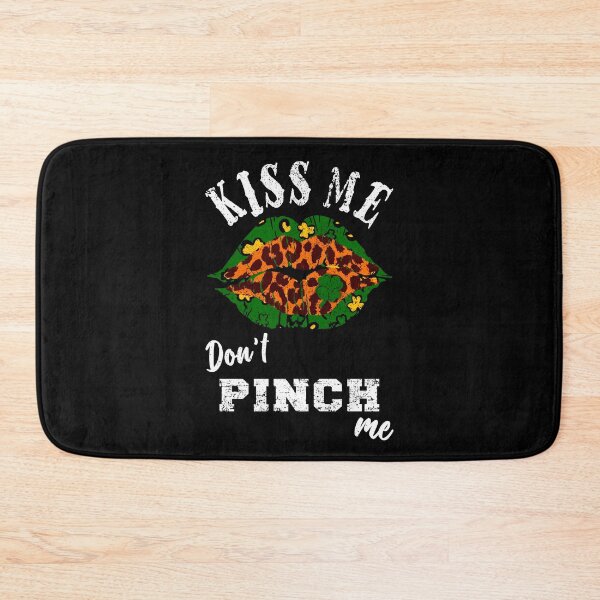 Item preview, Kiss Me Don't Pinch Me, Funny St. Patricks Day designed and sold by orangeblue21.