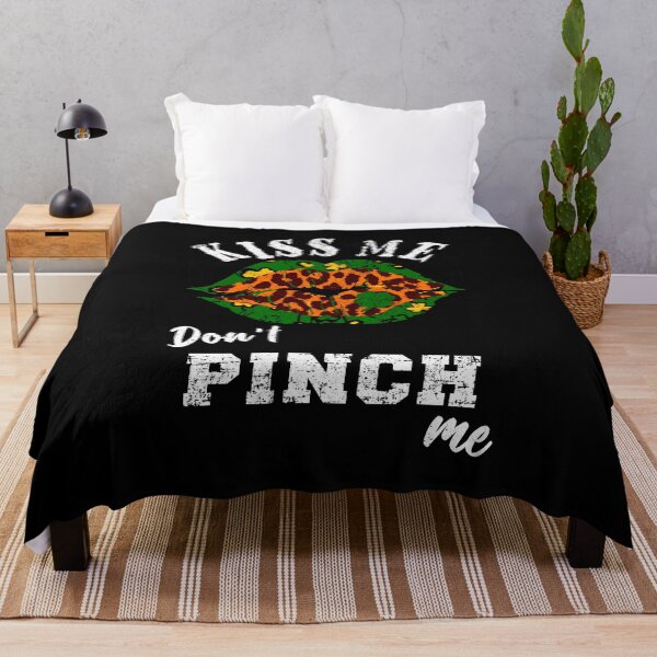 Item preview, Kiss Me Don't Pinch Me, Funny St. Patricks Day designed and sold by orangeblue21.
