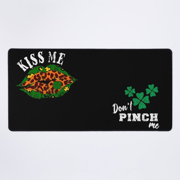 Item preview, Kiss Me Don't Pinch Me, Funny St. Patricks Day designed and sold by orangeblue21.