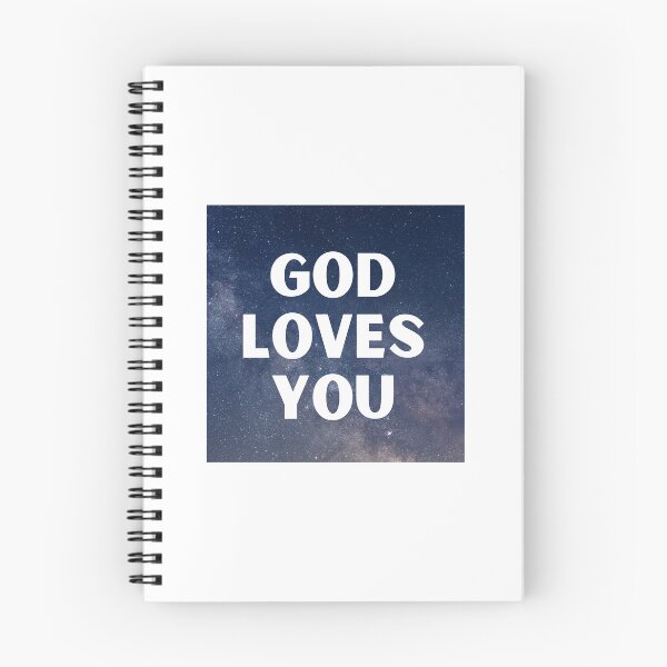 Item preview, God Loves You square designed and sold by AndiClem.