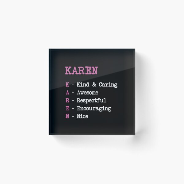 Item preview, Karen name meaning  designed and sold by KaisPrints.