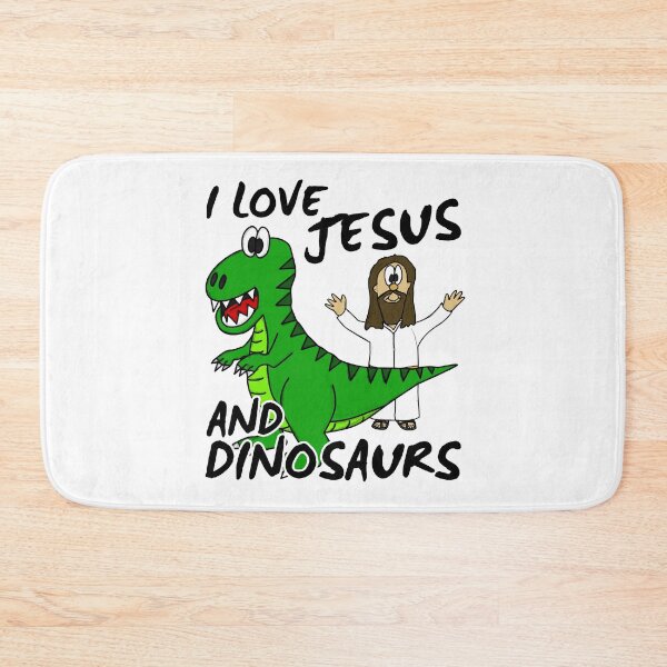 Item preview, I Love Jesus And Dinosaurs Church Humor designed and sold by doodlerob.