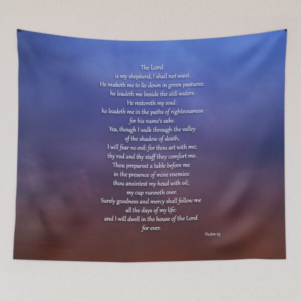 Item preview, Psalm 23 designed and sold by Kathy Weaver.
