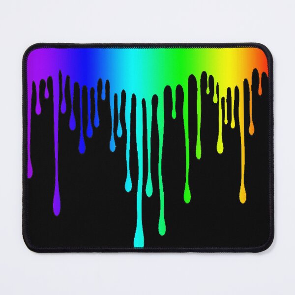 Item preview, Rainbow Paint Drip Print, Pride Print, Rainbow Print, Multicolored Print designed and sold by PinHookPrincess.