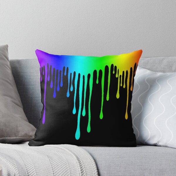 Item preview, Rainbow Paint Drip Print, Pride Print, Rainbow Print, Multicolored Print designed and sold by PinHookPrincess.