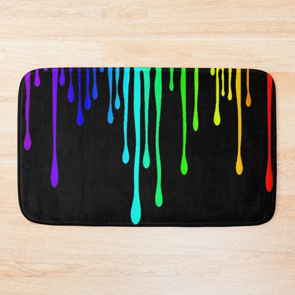 Item preview, Rainbow Paint Drip Print, Pride Print, Rainbow Print, Multicolored Print designed and sold by PinHookPrincess.