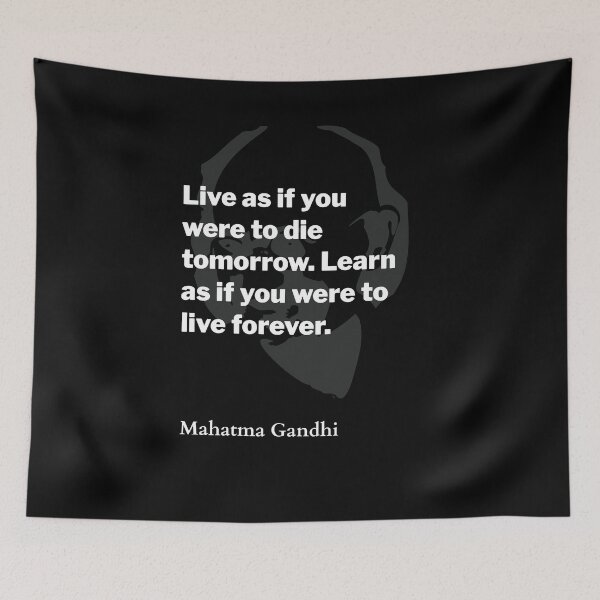 Item preview, Great words of Ghandi designed and sold by HumanQuoteLand.