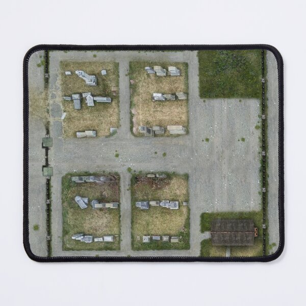 Item preview, Cemetery Design 001 Battle Map for Tabletop Gaming Miniature RPG designed and sold by Paul David Wilson.
