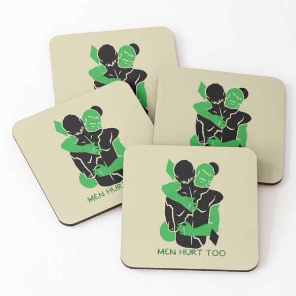 Item preview, MEN HURT TOO STICKER designed and sold by DiscoVibes.