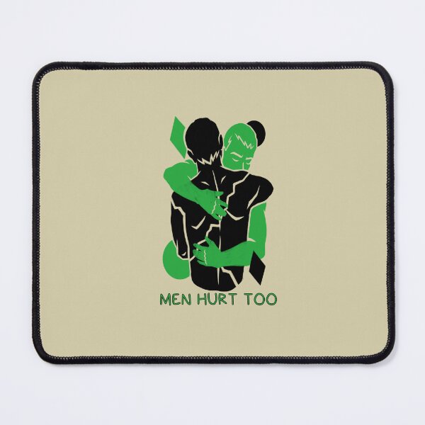 Item preview, MEN HURT TOO STICKER designed and sold by DiscoVibes.