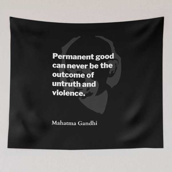 Item preview, Great words of Ghandi designed and sold by HumanQuoteLand.