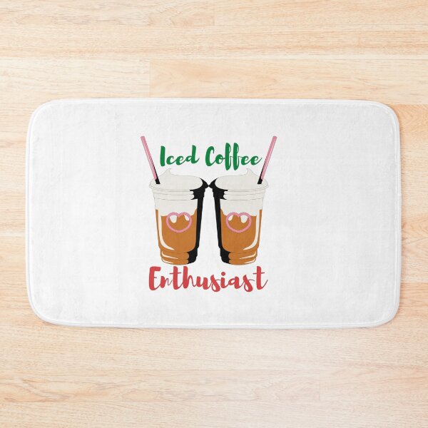 Item preview, Iced Coffee Enthusiast Coffee Art Designs designed and sold by Manilyn0907.
