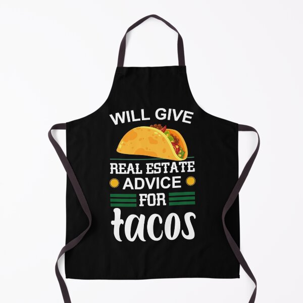 Item preview, will give real estate advice for tacos designed and sold by Mehdi Art.