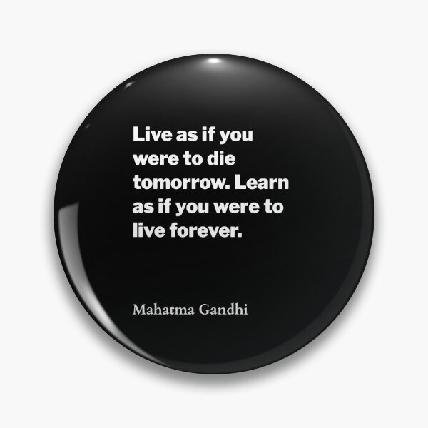 Item preview, Great words of Ghandi designed and sold by HumanQuoteLand.