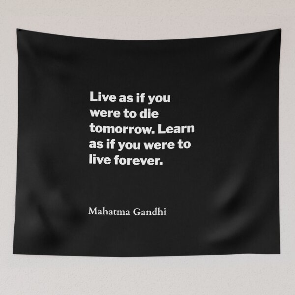 Item preview, Great words of Ghandi designed and sold by HumanQuoteLand.