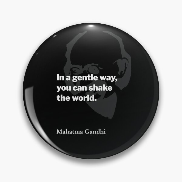 Item preview, Great words of Ghandi designed and sold by HumanQuoteLand.