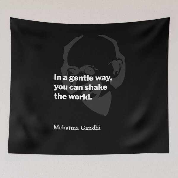 Item preview, Great words of Ghandi designed and sold by HumanQuoteLand.