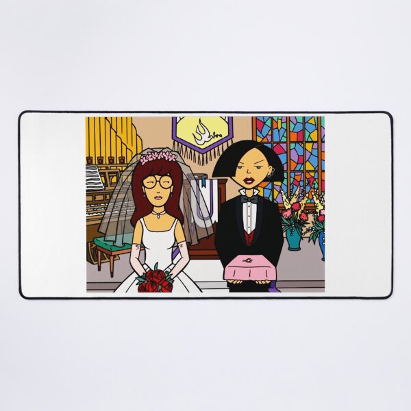 Item preview, Daria Morgendorffer and Jane Lane marriage art poster designed and sold by JuliaBeton.