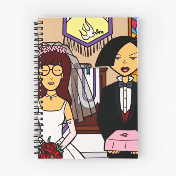 Item preview, Daria Morgendorffer and Jane Lane marriage art poster designed and sold by JuliaBeton.